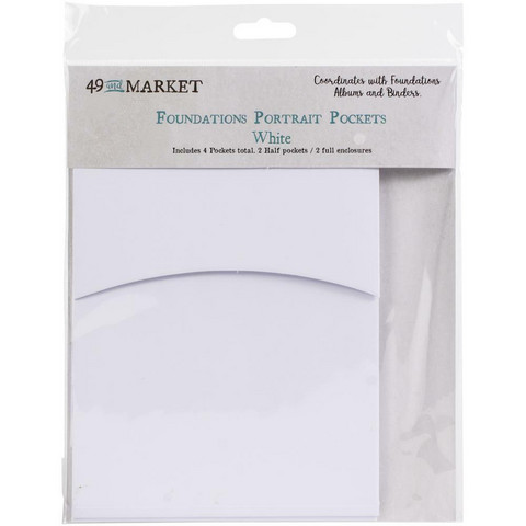 49 and Market Foundations Portrait Pockets -taskut, 4 kpl
