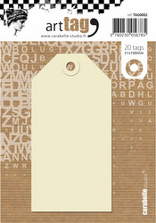 Carabelle Tags, 5.1 x 10 cm, 20 kpl