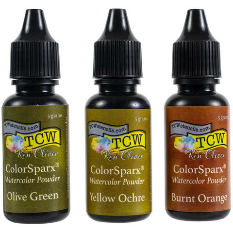 TCW & Ken Oliver ColorSparx Powders -jauheet, Grassland