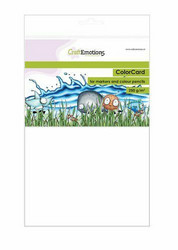 CraftEmotions ColorCard -paperipakkaus, A5