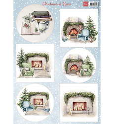 Marianne Design korttikuvat Christmas at Home