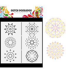 Dutch Doobadoo Slimline Mandalas -sapluuna