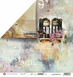 Craft & You skräppipaperi Blooming Grunge