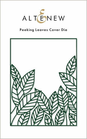 Altenew Peeking Leaves Cover -stanssi