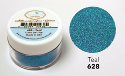 Elizabeth Craft Silk Microfine Glitter -jauhe sävy Teal