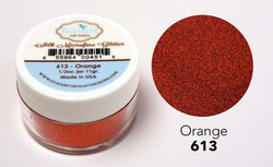 Elizabeth Craft Silk Microfine Glitter -jauhe sävy Orange