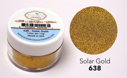 Elizabeth Craft Silk Microfine Glitter -jauhe sävy Solar Gold