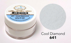 Elizabeth Craft Silk Microfine Glitter -jauhe sävy Cool Diamond