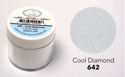 Elizabeth Craft Silk Microfine Glitter -jauhe sävy Cool Diamond