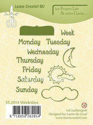 Leane Creatief leimasin Week/Days