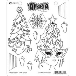 Dylusions leimasinsetti Tree Topper