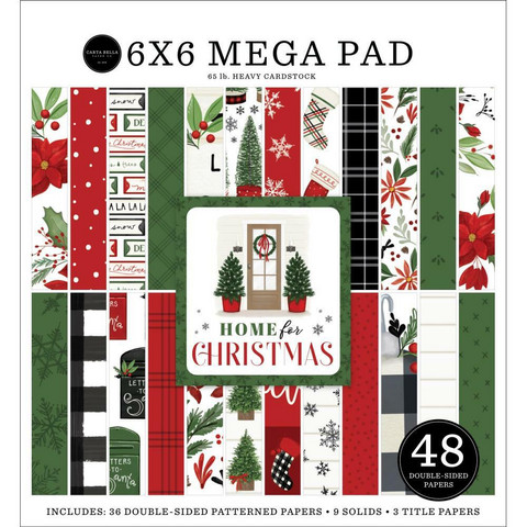 Carta Bella Home For Christmas - MEGA paperipakkaus