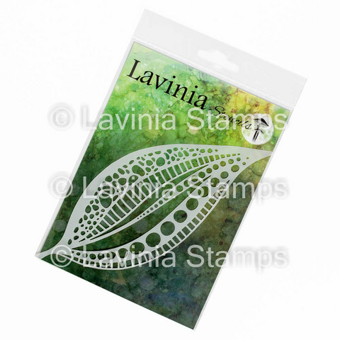 Lavinia Stamps sapluuna Tall Leaf Mask 