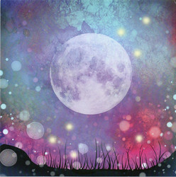Lavinia Stamps SceneScapes taustapaperi Midnight Magic