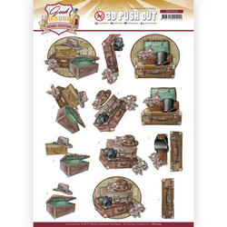 Yvonne Creations Good Old Days 3D-kuvat Suitcase