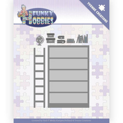 Yvonne Creations Funky Hobbies stanssi Bookcase