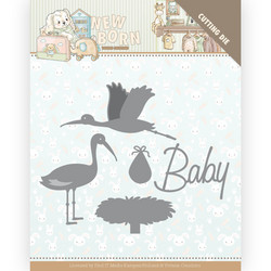 Yvonne Creations New Born stanssi Stork