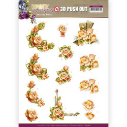Precious Marieke Romantic Roses 3D-kuvat Orange Rose
