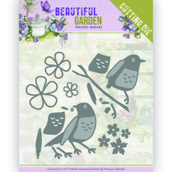 Precious Marieke Beautiful Garden stanssi Birds