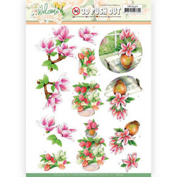 Jeanine's Art Welcome Spring 3D-kuvat Pink Magnolia