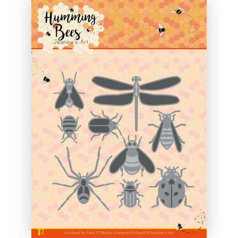 Jeanines Art Humming Bees stanssi All Kinds of Insects