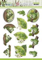 Amy Design Friendly Frogs 3D-kuvat Tree Frogs