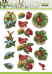 Amy Design Friendly Frogs 3D-kuvat Poison Frogs