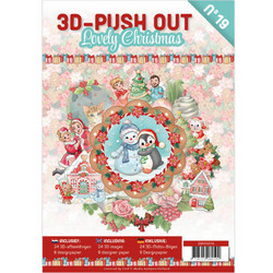 3D-Push Out -kirja Lovely Christmas