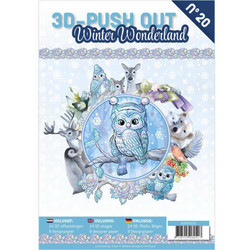 3D-Push Out -kirja Winter Wonderland
