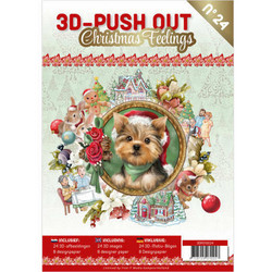 3D-Push Out -kirja Christmas Feelings
