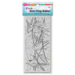 Stampendous Slim Snowy Birds -leimasin