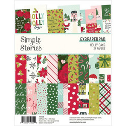 Simple Stories Holly Days -paperipakkaus