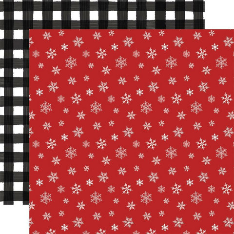 Carta Bella Home For Christmas skräppipaperi Let It Snow