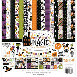 Echo Park Halloween Magic -paperipakkaus, 12