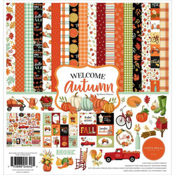 Carta Bella Welcome Autumn -paperipakkaus, 12