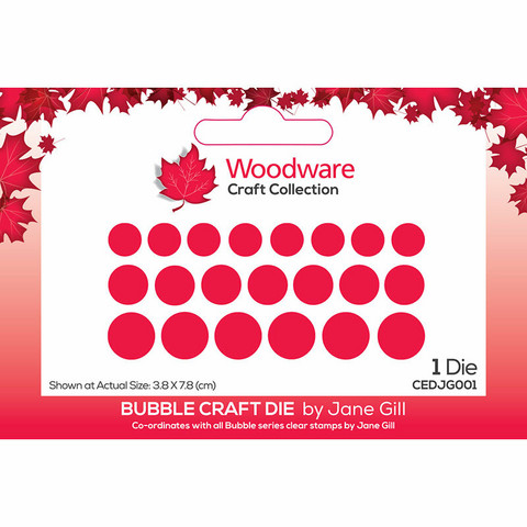 Woodware stanssi Bubble