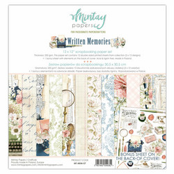Mintay paperipakkaus Written Memories, 12” x 12”