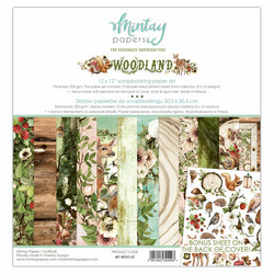 Mintay paperipakkaus Woodland 12” x 12”