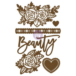 Prima Decorative Chipboard kuvioleike, Beauty Arises