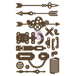 Prima Decorative Chipboard kuvioleike, Make Something