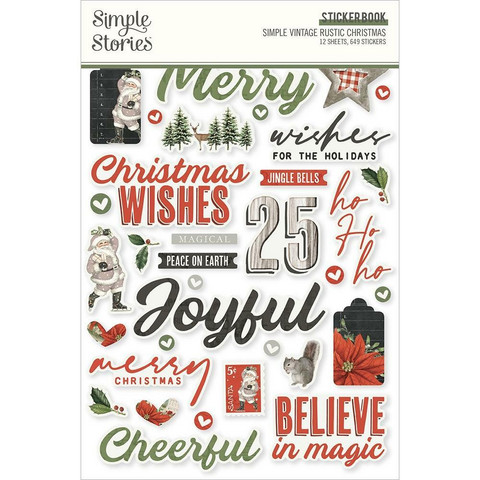Simple Stories tarrakirja Simple Vintage Rustic Christmas