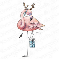 Stamping Bella Flamingodeer -leimasin