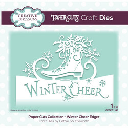 Creative Expressions stanssi Winter Cheer Edger