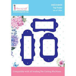 Dress My Craft stanssisetti Tag Frame