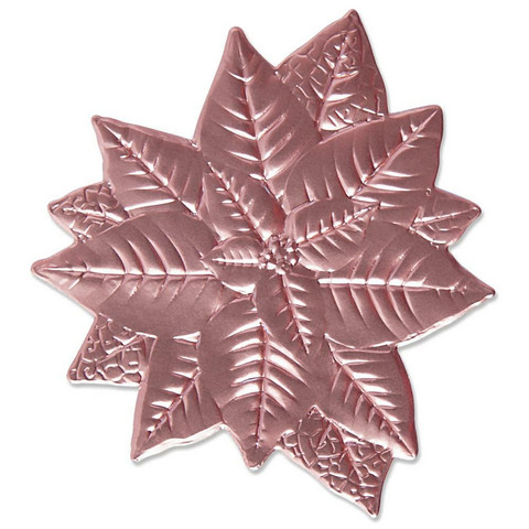 Sizzix 3-D Impresslits stanssaava kohokuviointikansio Poinsettia
