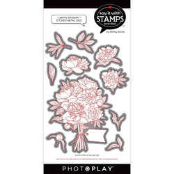 PhotoPlay stanssi Peony Bouquet