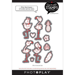 PhotoPlay stanssi Flirty Flamingos