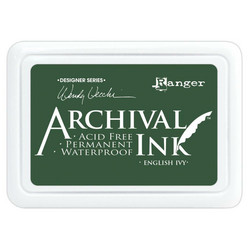Archival Ink -mustetyyny, sävy English Ivy