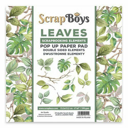 ScrapBoys leikekuva-paperikko Leaves
