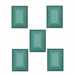 Sizzix Thinlits stanssisetti Stacked Tiles, Rectangles